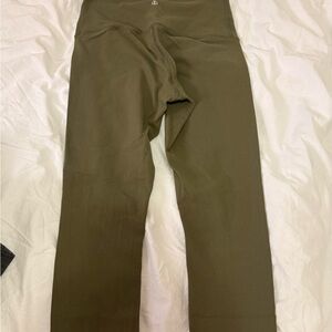 lululemon athletica Olive Green Leggings